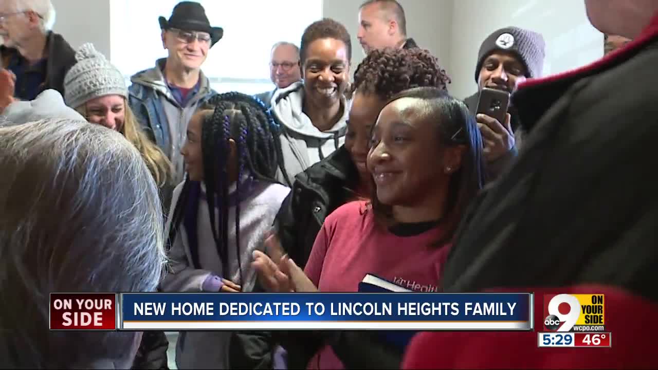 New home dedicated to Lincoln Heights family is first in community since 2009