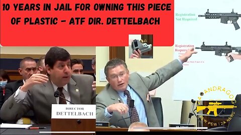 Rep. Massie destroys, as he questions ATF Director Dettelbach on Pistol Stabilizing Braces #pewpew