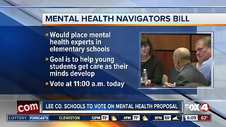 Lee County schools to vote on mental health care in elementary schools