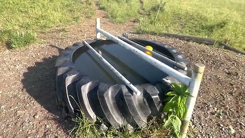 In droughts, water tanks can save you from getting livestock stuck in muddy ponds!