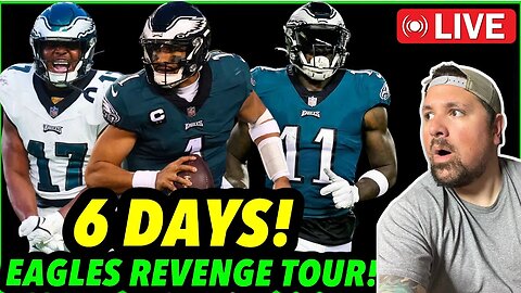 6 DAYS! REVENGE TOUR! PHILADELPHIA EAGLES 2023 SEASON! WHAT POSITION WORRIES YOU THE MOST?