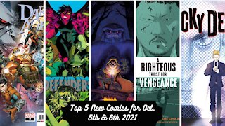 Top 5 New Comics for October 5th & 6th 2021