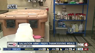 Salvation Army preps Thanksgiving meals for community