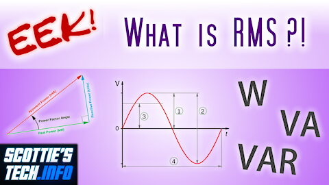 EEK! #6 - AC Power, RMS, & VA vs W