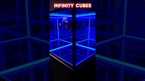 Are these INFINITY CUBES? #shorts #tesseract #cube #illusion