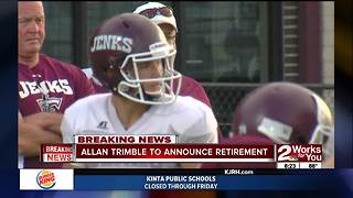 Legendary Jenks Football Coach Allan Trimble to announce retirement