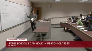 Some schools can hold in-person classes this fall if they meet requirements