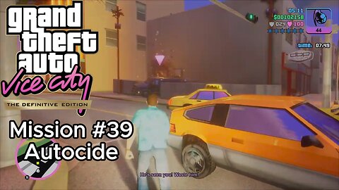GTA Vice City Definitive Edition - Mission #39 - Autocide [No Commentary]