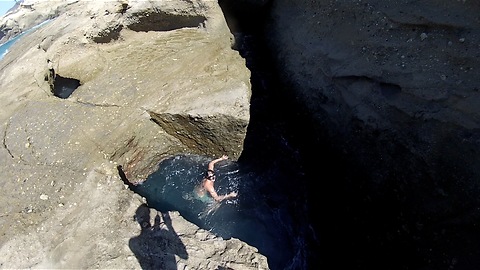 Caught on Camera: Daring kids challenge ocean