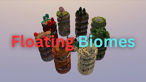 Minecraft Floating Biomes Parkour