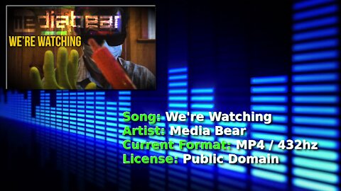 Media Bear - We're Watching | Music Video | 432hz [hd 720p]