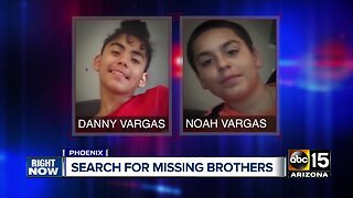 Phoenix police searching for two missing young brothers