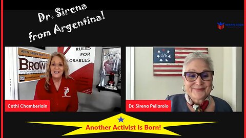 Sirena from Argentina Became Active After Witnessing Voter Fraud