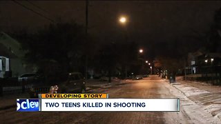 2 teens killed in double shooting in Akron