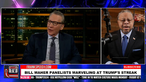 BILL MAHER PANELISTS MARVELING AT TRUMP'S ‘LUCKY’ STREAK