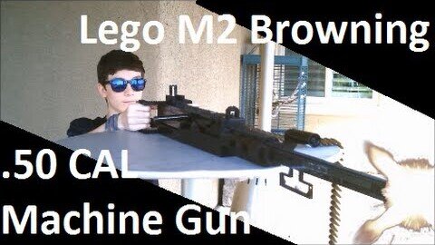 LEGO M2 Browning .50 CAL Machine Gun (LIFE-SIZE)