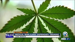 Medical marijuana dispensary training