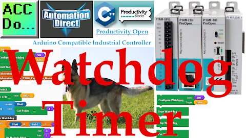 Productivity Open P1AM Industrial Arduino Watchdog Timer