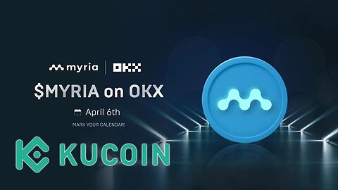 Myria Token Launch Update. where you can buy $MYRIA