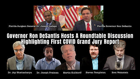 Governor Ron DeSantis Hosts A Roundtable Discussion Highlighting First COVID Grand Jury Report