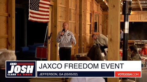 Josh Clark Speaking at the Jaxco Freedom Event in Jefferson (03/05)