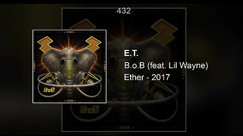 B.o.B. - E.T. (feat. Lil Wayne) (432Hz)