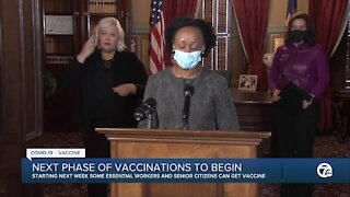 Michigan to begin COVID-19 vaccinations for first responders, teachers & next week