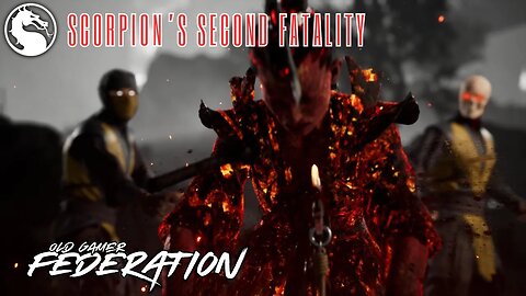 SCORPION SECOND FATALITY - MORTAL KOMBAT 1