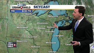 Michael Fish's NBC26 Storm Shield weather forecast