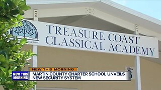 Charter school unveils new security system