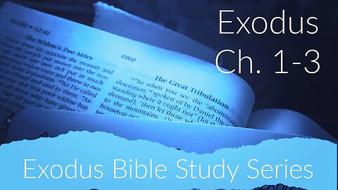 Exodus Ch. 1-3 Bible Study | The Calling of Moses & The Name of God