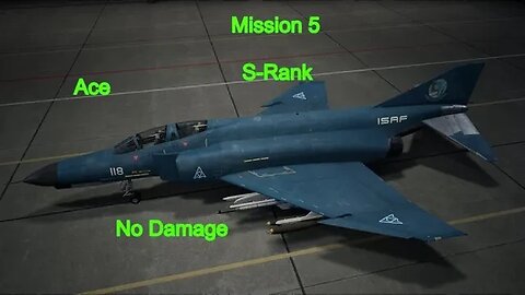 Ace Combat 7 Mobius 1s Final Flight, Mission 5, Ace, S-Rank, No Damage