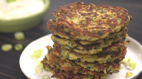 Zucchini fritters make a super summer snack