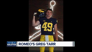 WXYZ Senior Salutes: Romeo's Greg Tarr
