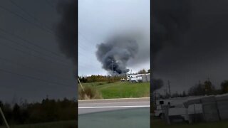 Clouds of Smoke from a Fire