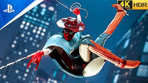 *NEW* Amazing Web Slinger Cowboy Spider-Man Suit - Marvel's Spider-Man PC MODS