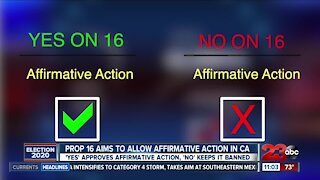 Prop 16: Yes or No on bringing affirmative action back to California