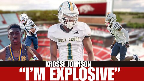 Unveiling the Future - Krosse Johnson Joins the Razorbacks | Arkansas Recruiting Spotlight