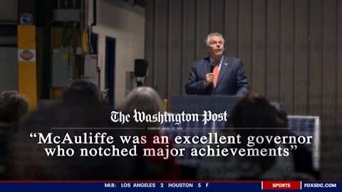 Fake News Washington Post endorses Terry McAuliffe for Virginia Governor