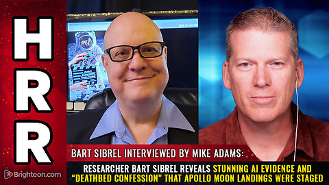 Researcher Bart Sibrel reveals stunning AI evidence and “deathbed confession”...