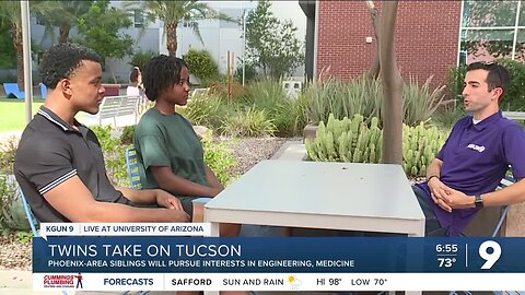 Twins take on the University of Arizona