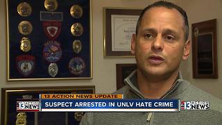 Alleged attacker in UNLV hate crime arrested