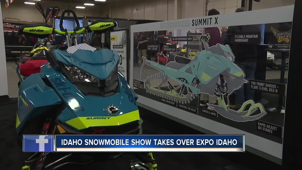 Idaho snowmobile show takes over Expo Idaho