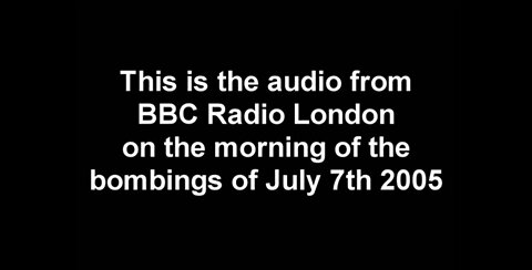 ARCHIVE - Jon Gaunt BBC London Live Radio July 7, 2005
