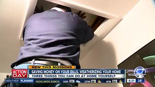 Top three things you can do yourself to weatherize your home