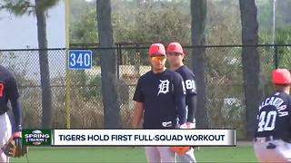 Tigers hold first full squad workout