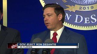 Governor-elect DeSantis takes oath of office tomorrow