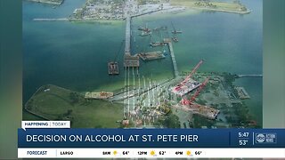 St. Petersburg city leaders make decision about alcohol consumption at pier