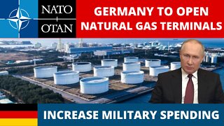 Germany awakens to Russian threat, plan new natural gas terminals, increased military spending