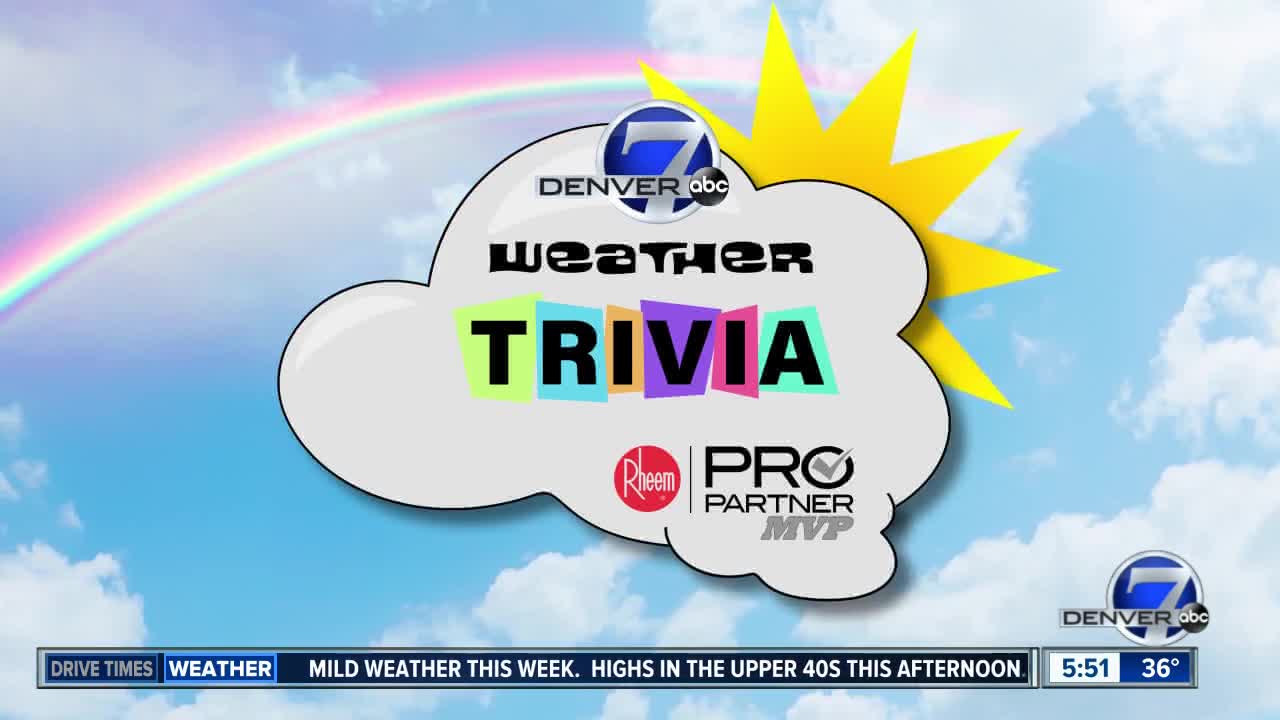 Weather trivia: Second-longest period of continuous precipitation